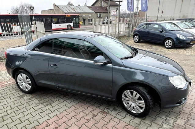 Volkswagen Eos cena 21900 przebieg: 195462, rok produkcji 2007 z Mrozy małe 596